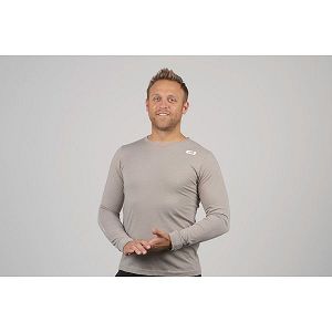 Altra Legend Long Sleeve T-skjorter Herre Salg, Taupe | Norge-5031628